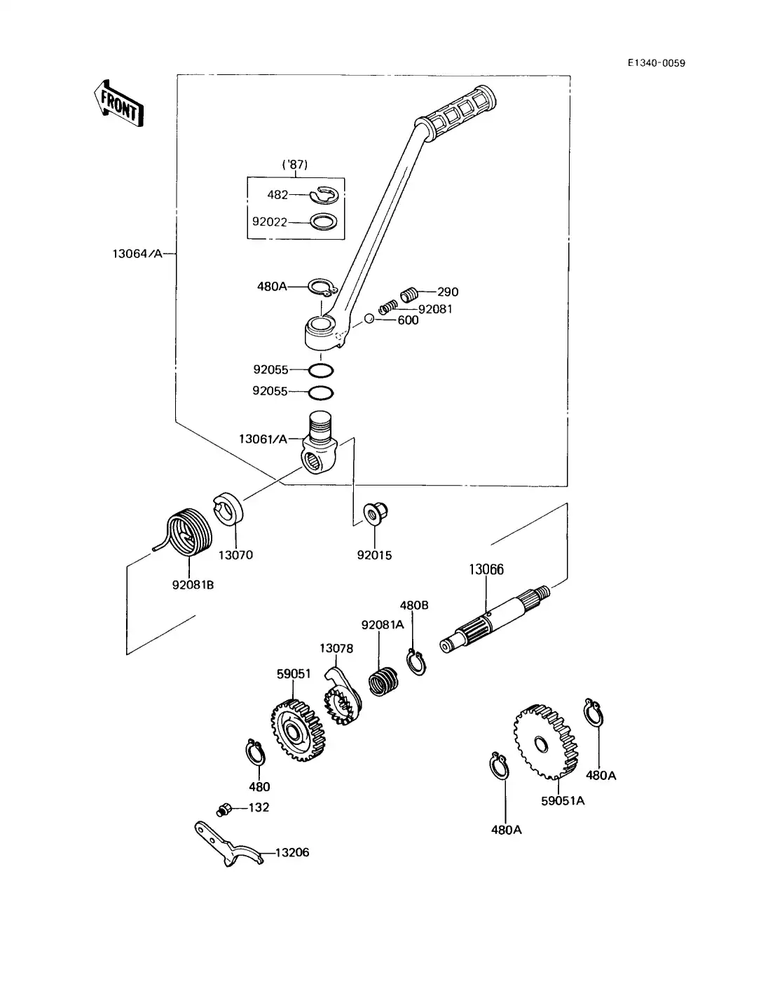 Kick Starter Mechanism
