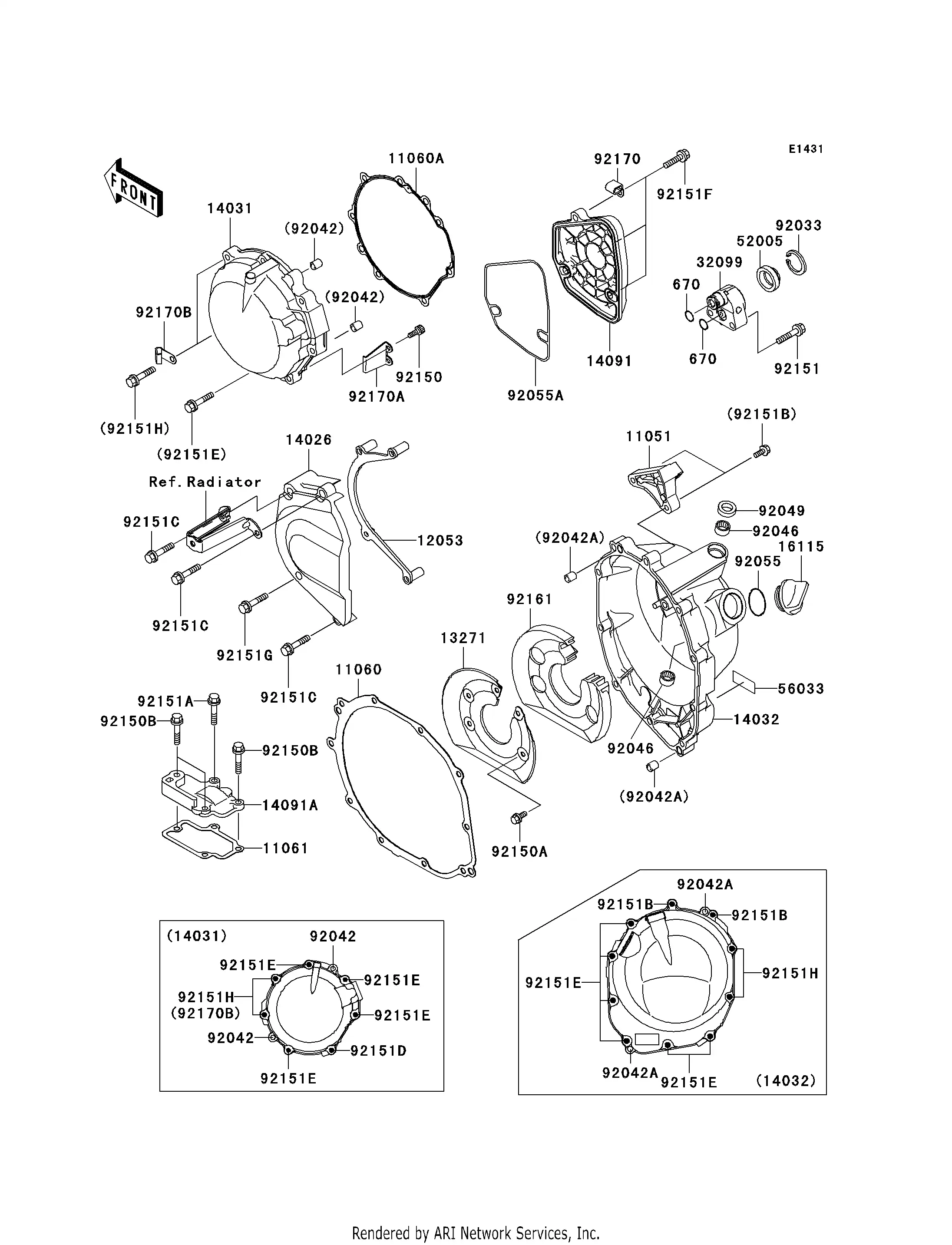 2 Confezione Originale Produttore Di Apparecchiature Originali Kawasaki - Foto 7