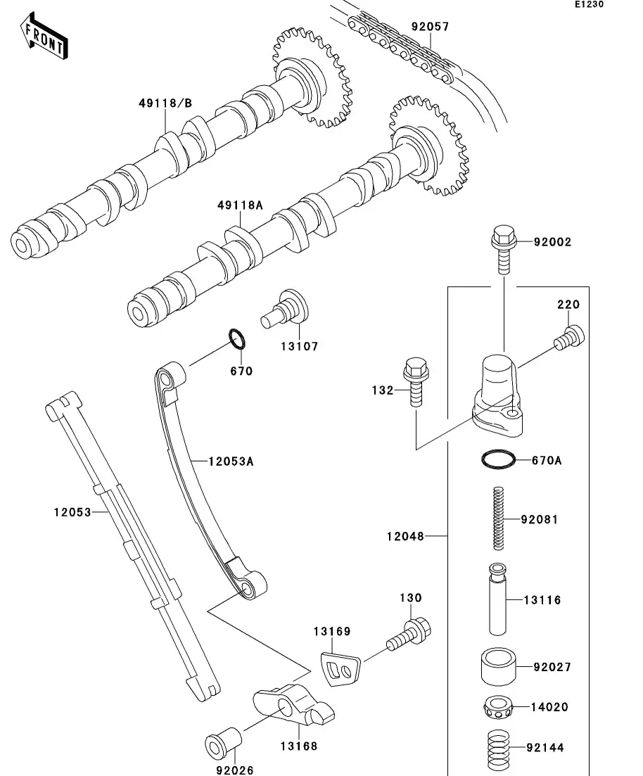 Camshaft/Tensioner