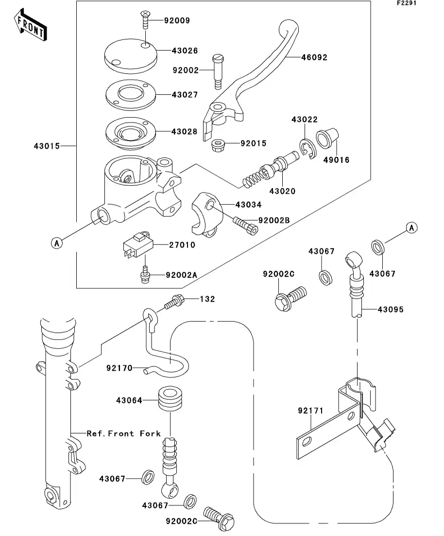 Front Master Cylinder