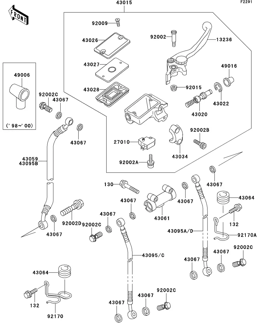 Front Master Cylinder