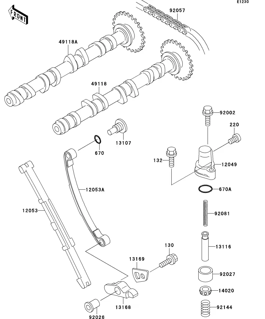 Camshaft/Tensioner