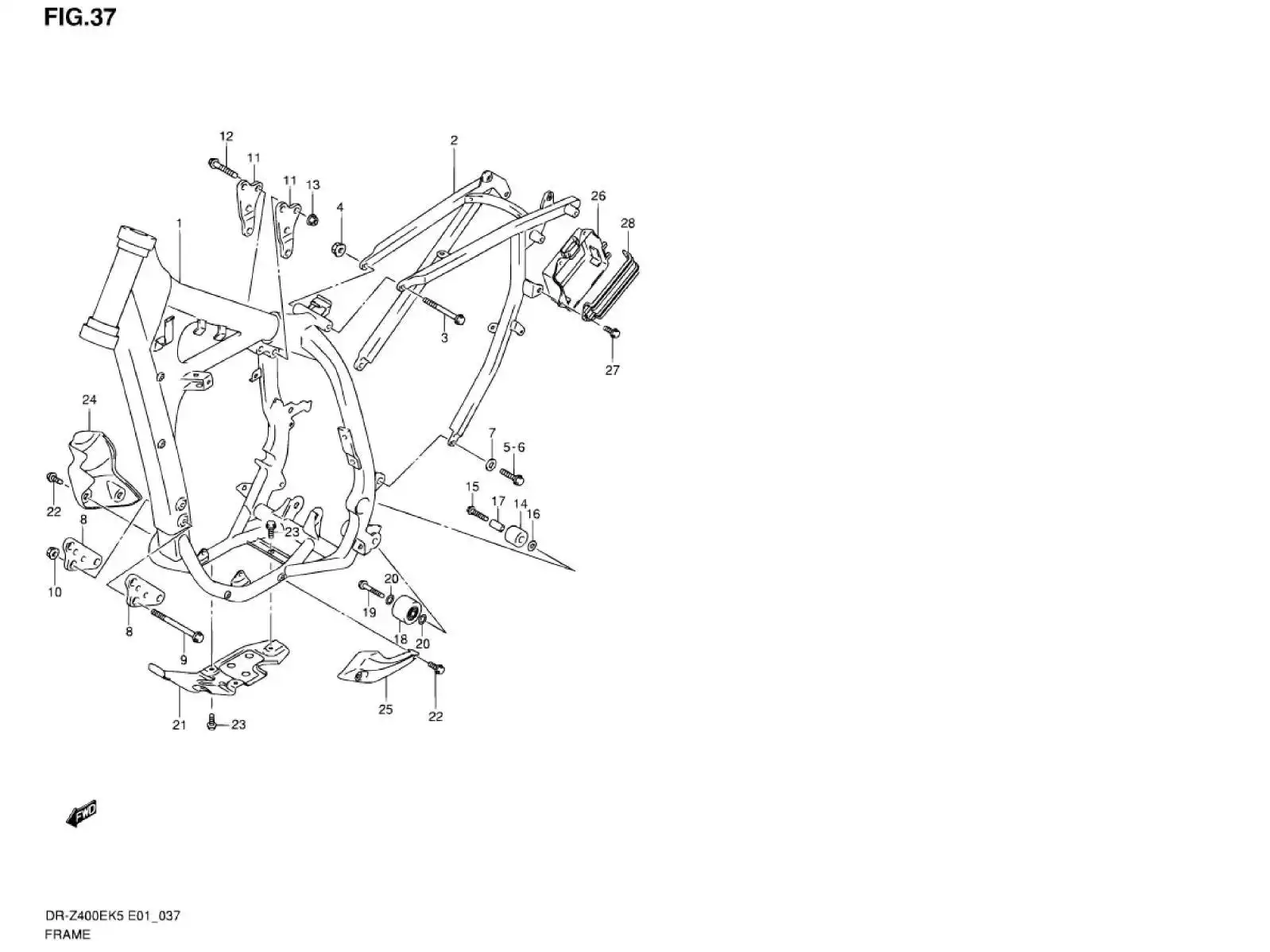 4120029F21000 Rail,Seat Suzuki | YoshiParts