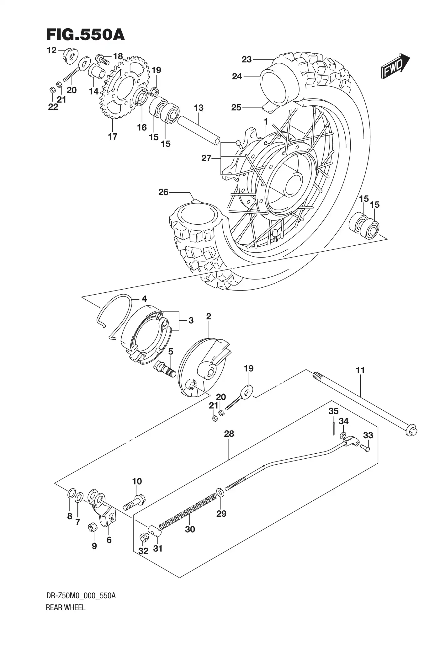 Rear Wheel