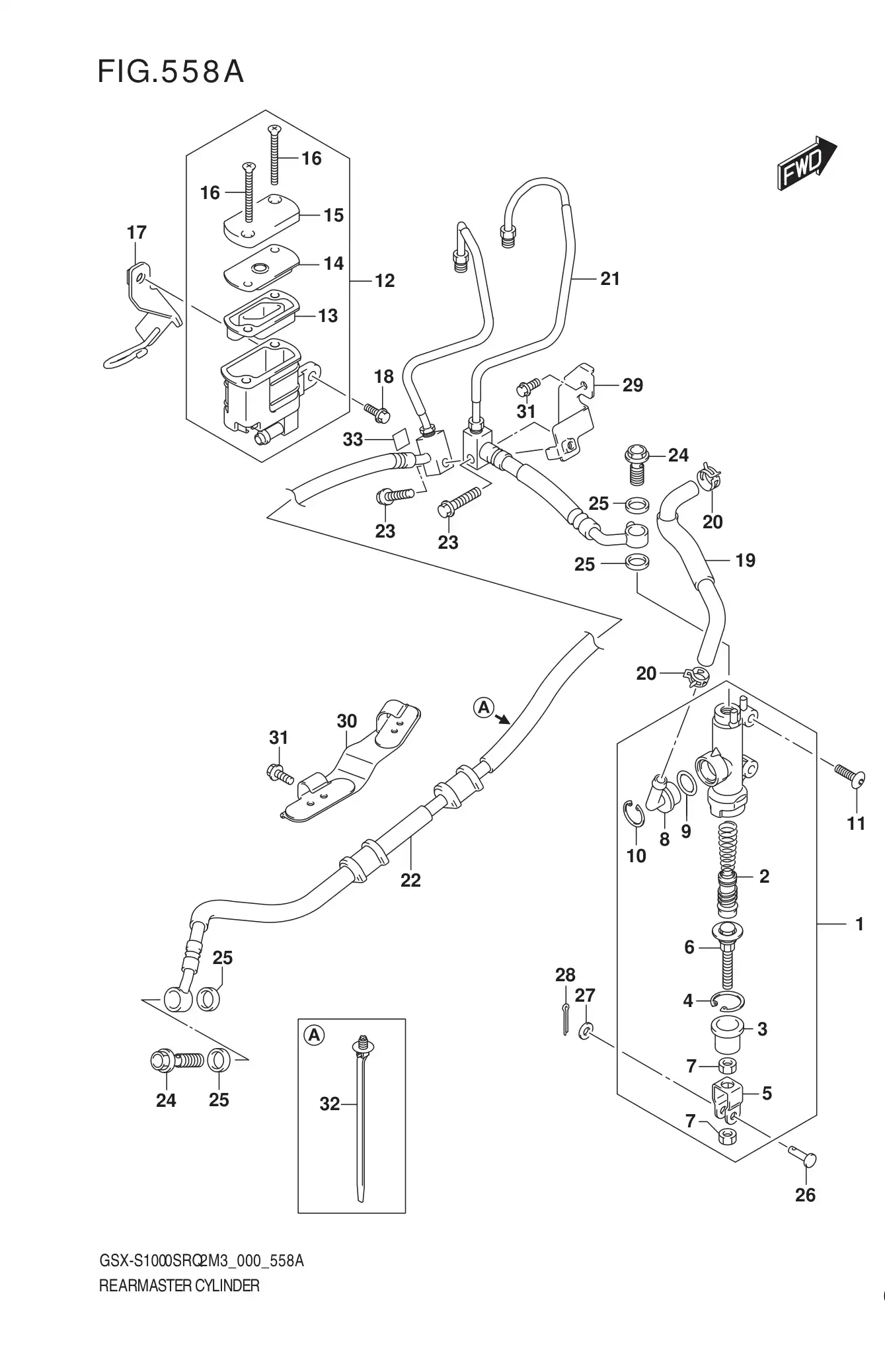 Rear Master Cylinder