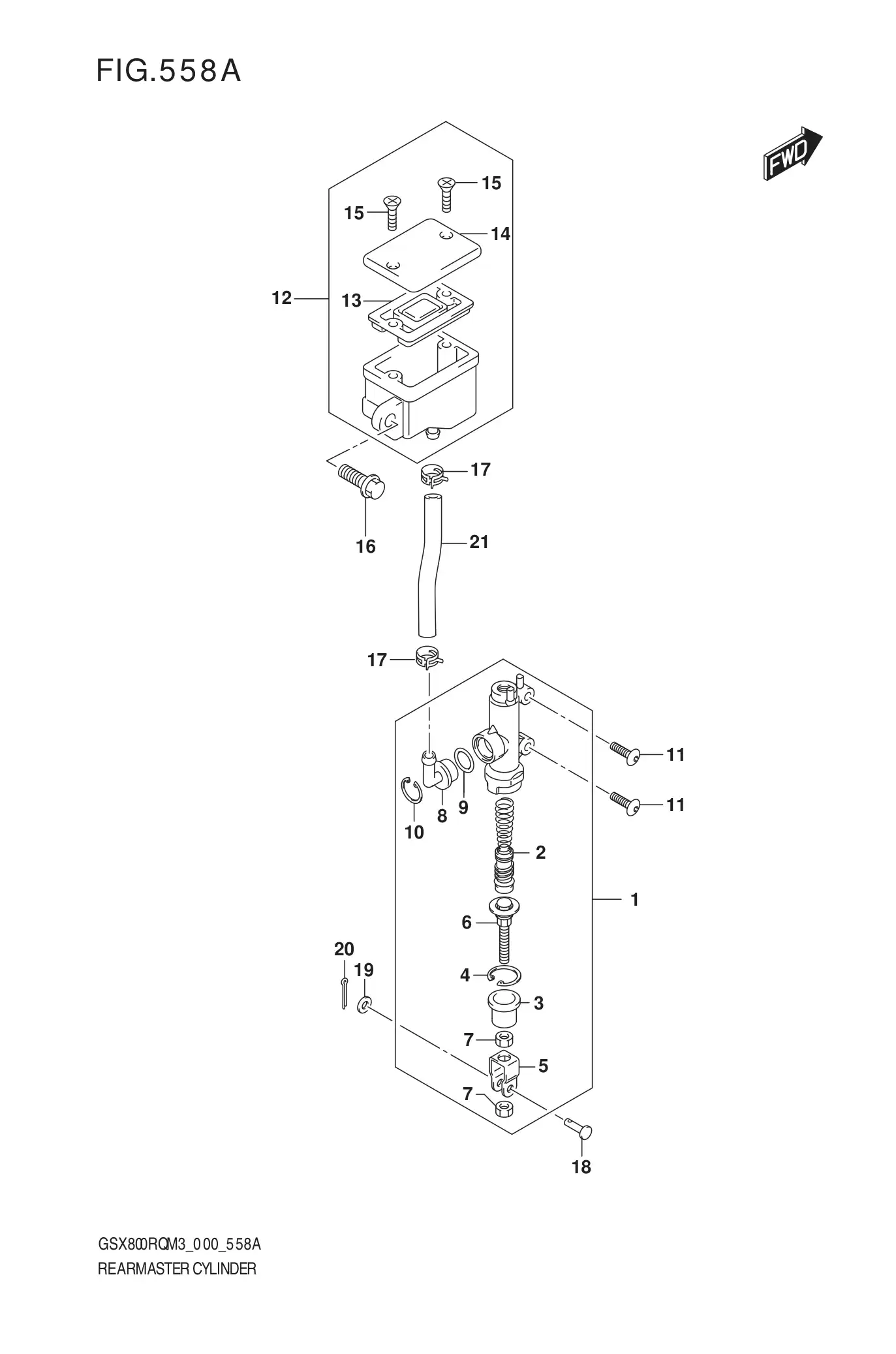 Rear Master Cylinder