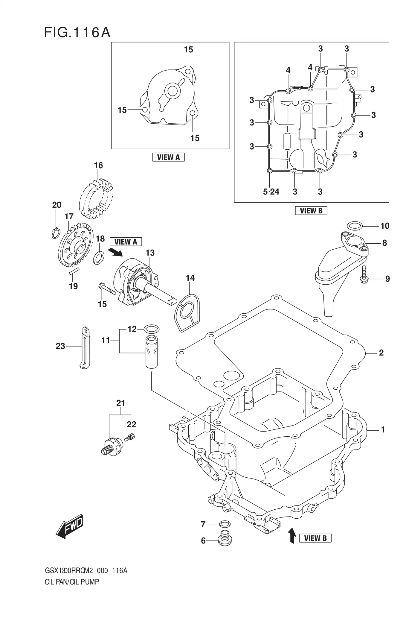 Oil Pan Oil Pump