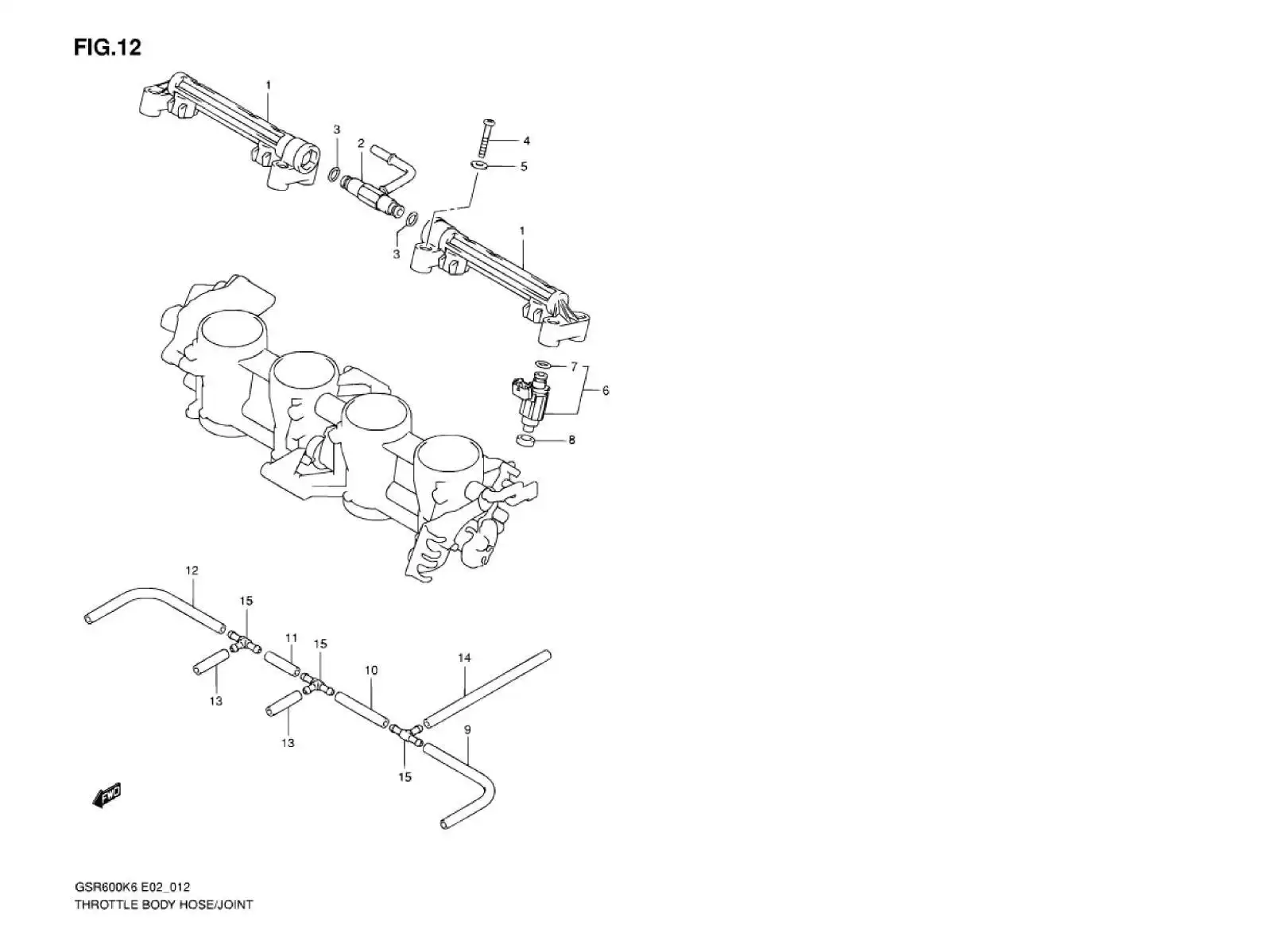 Throttle Valve Hose Connection
