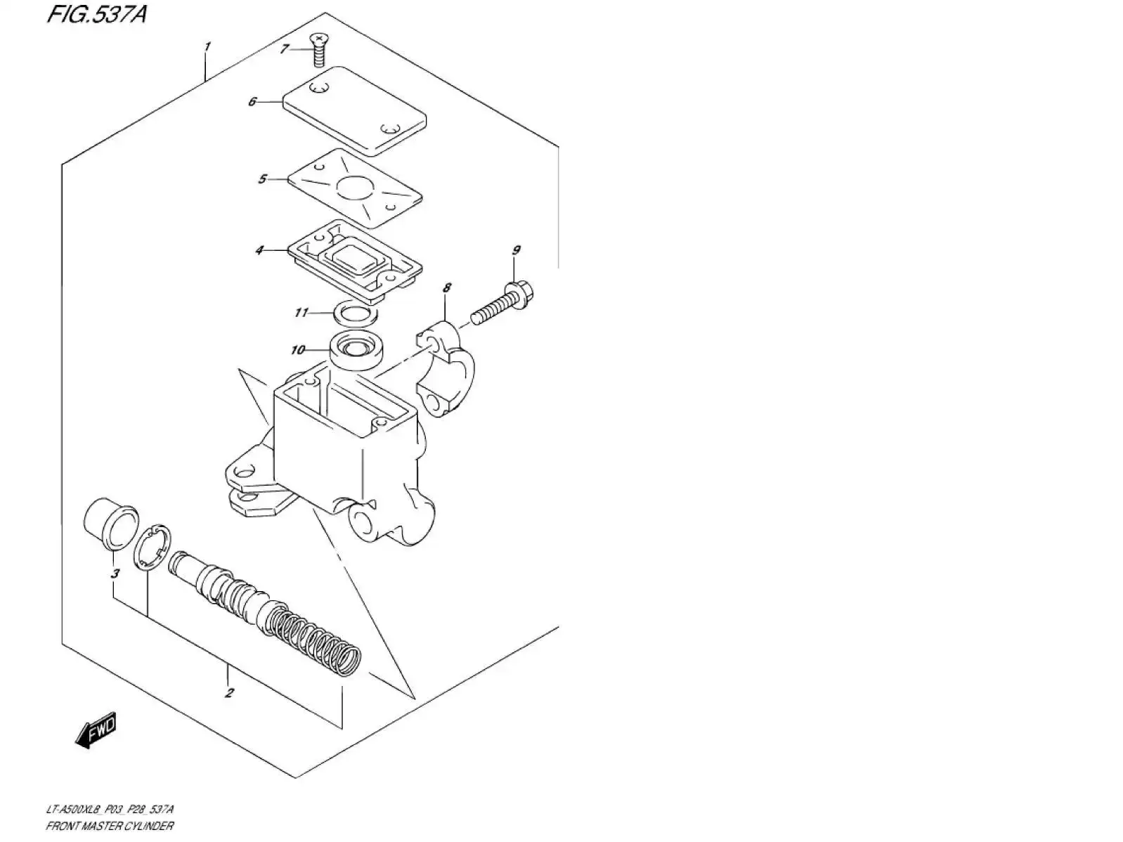 Vo Master Cylinder