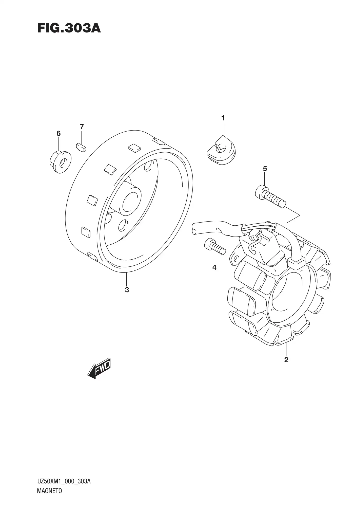 32101-42J00-000 Stator Assy Suzuki | YoshiParts