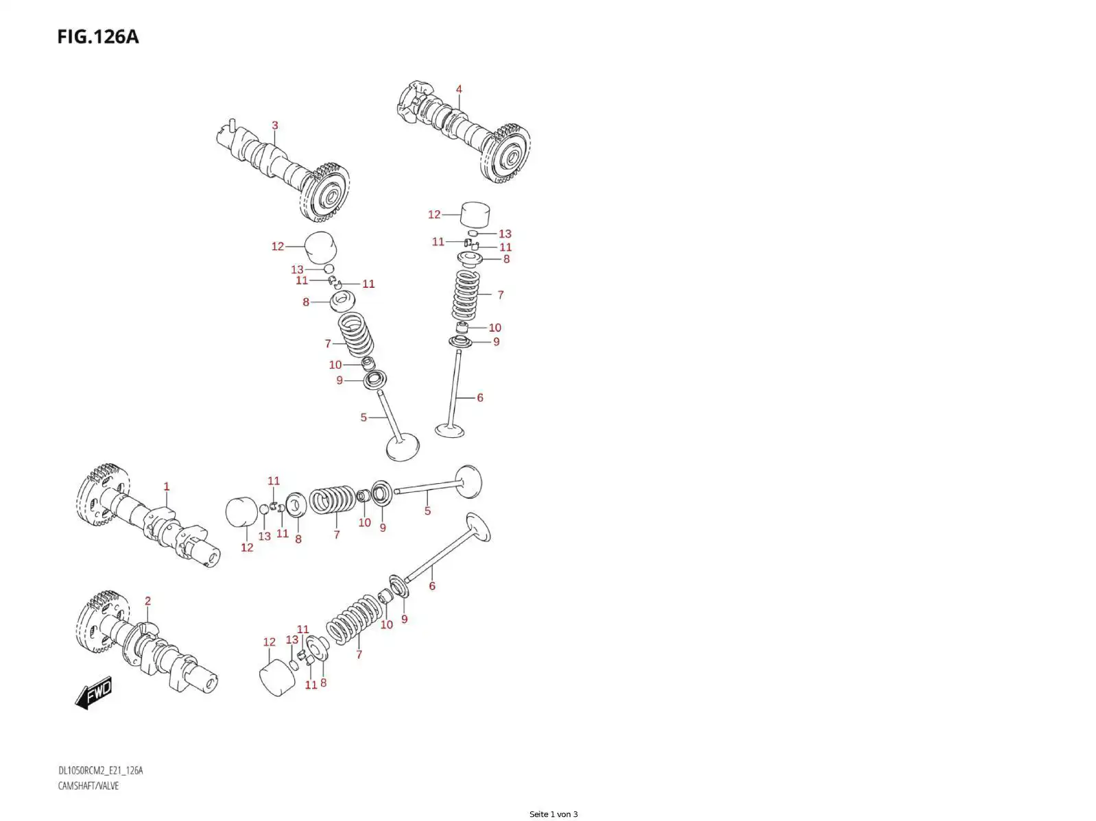 12911-16G00-000 Valve,Intake Suzuki | YoshiParts