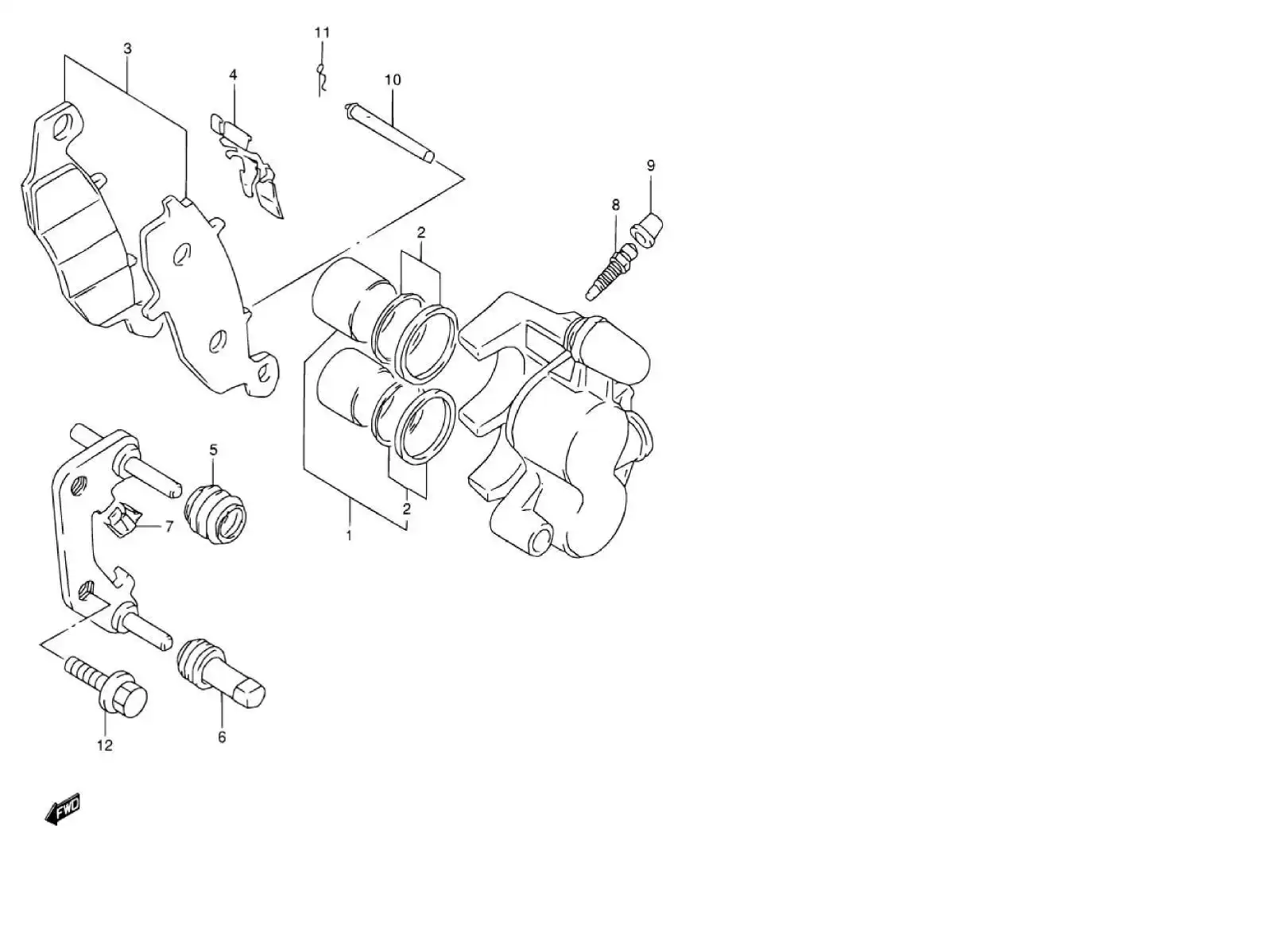 Front Brake Caliper