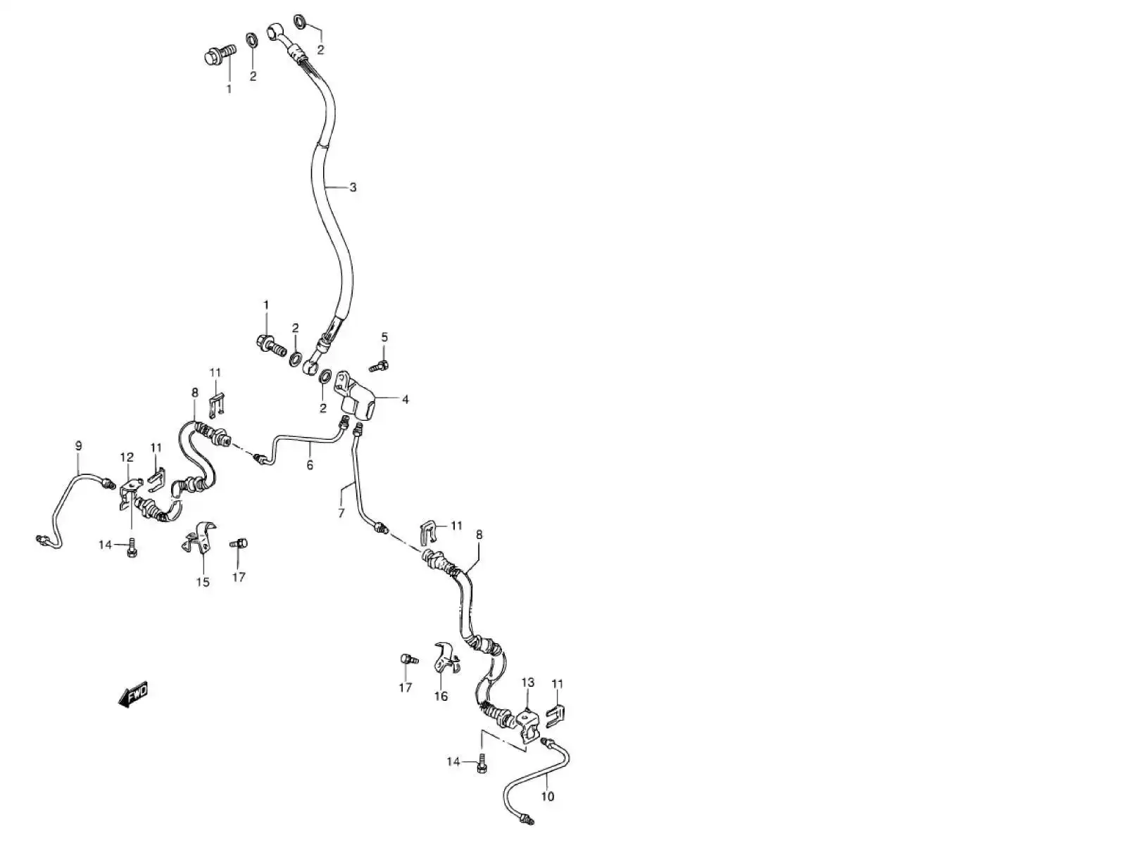Front Brake Line