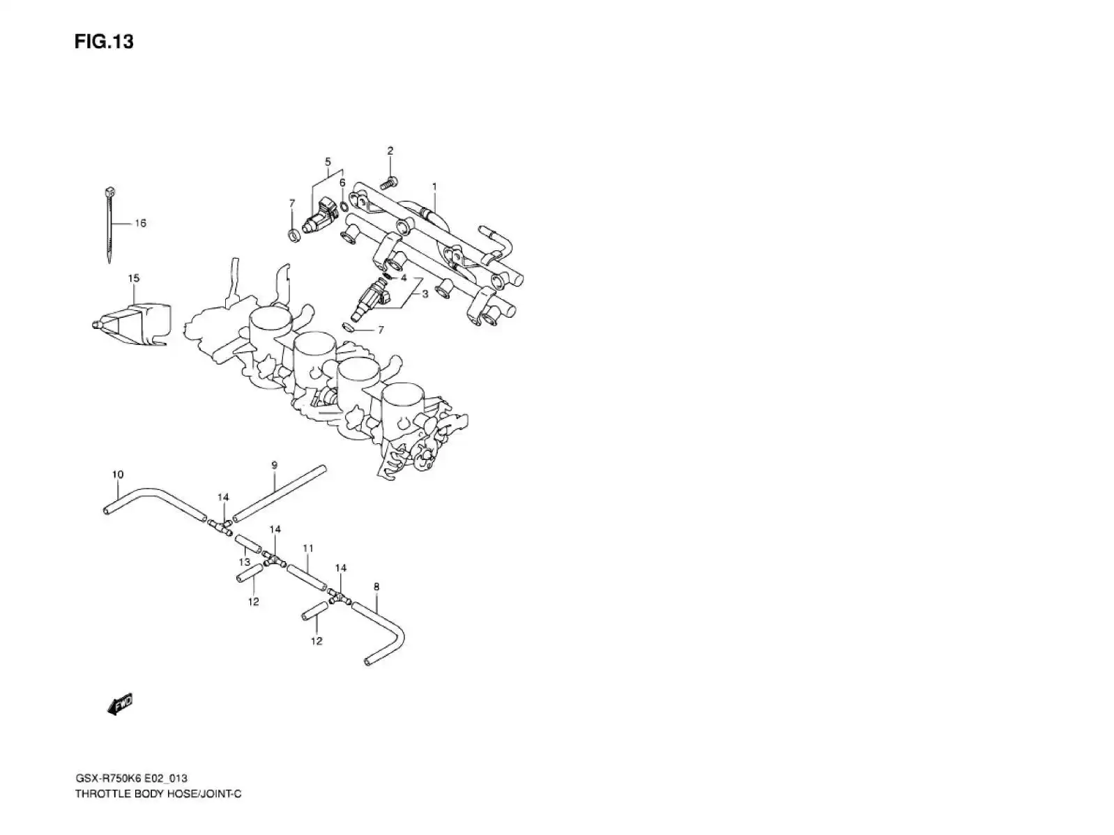 Throttle Valve Hose Connection
