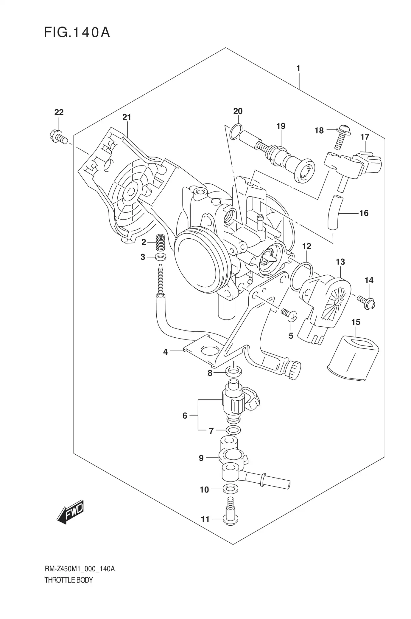 13580-37K00-000 Sensor Assy Suzuki | YoshiParts