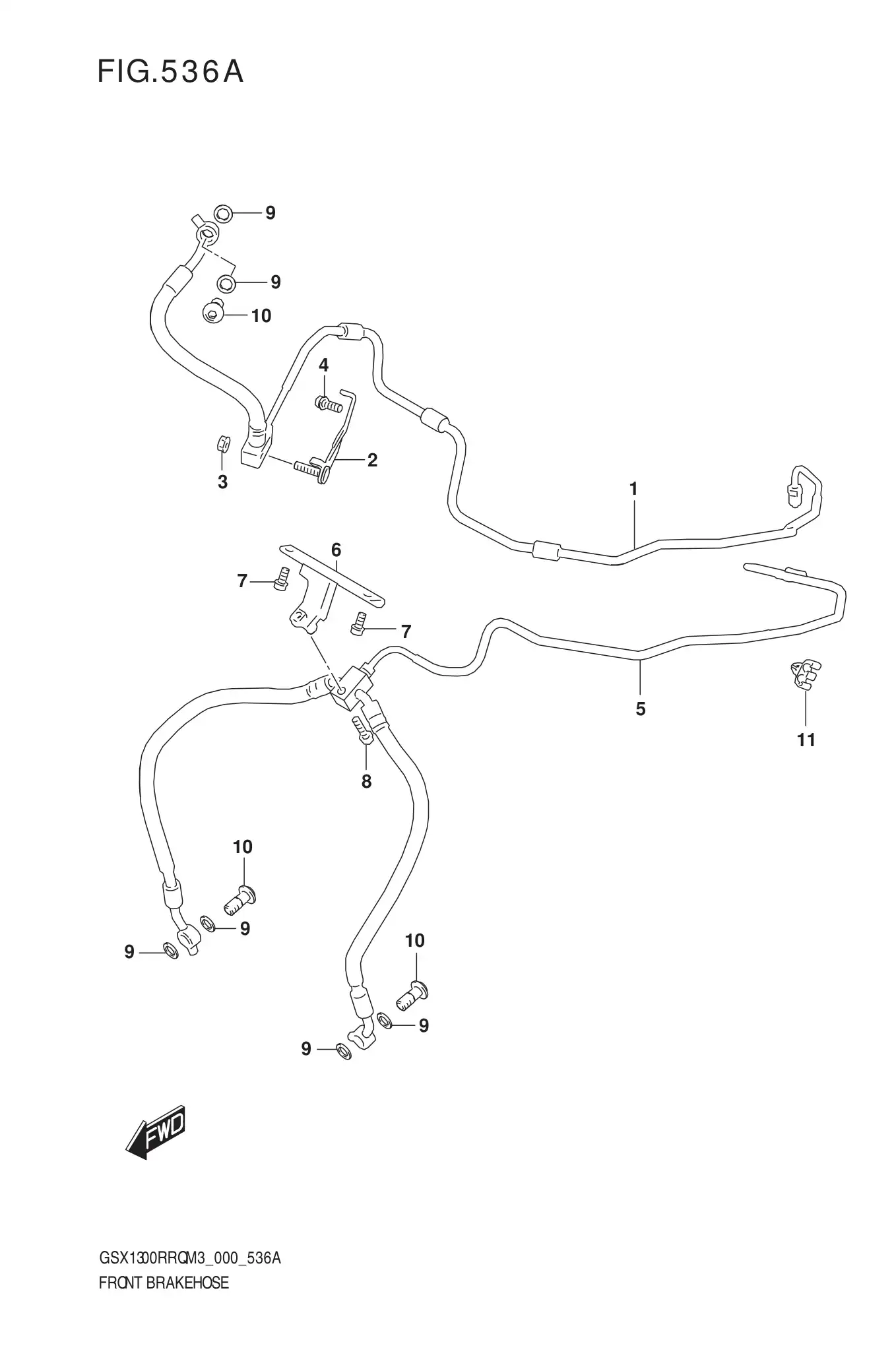 Front Brake Hose