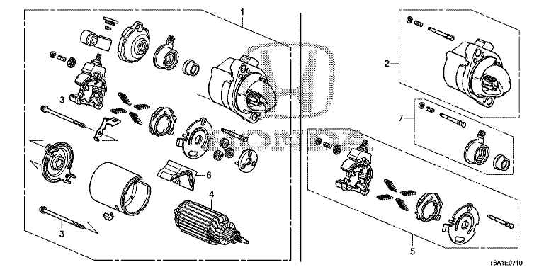 Starter Motor (Mitsuba)