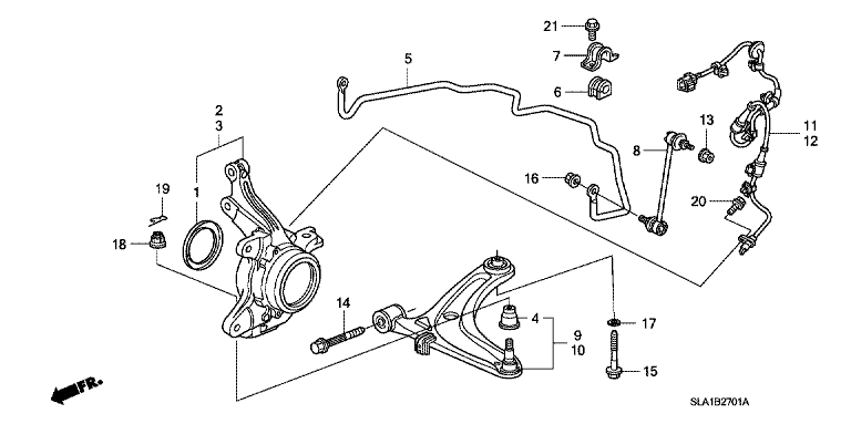 Front Stabilizer/Front Lower Arm (4WD)