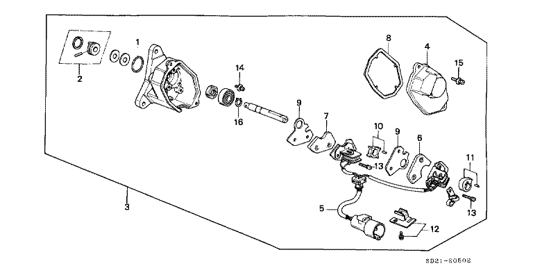 TDC sensor