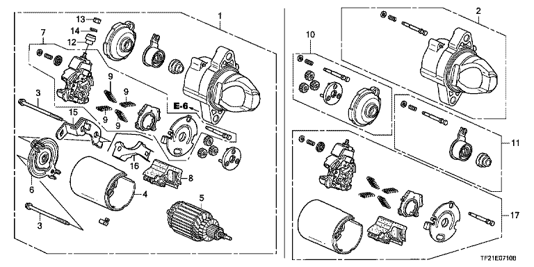 Starter Motor (Mitsuba)