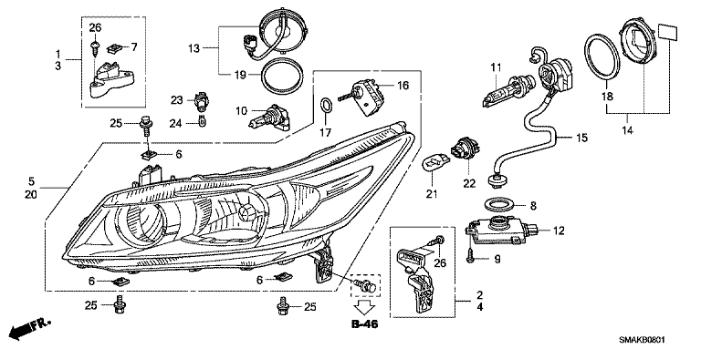 Headlight (HID)