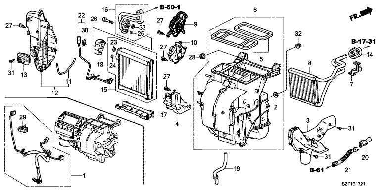 Heater unit