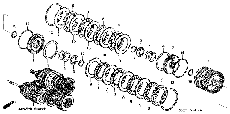 Clutch (Fourth-Fifth) (5AT)