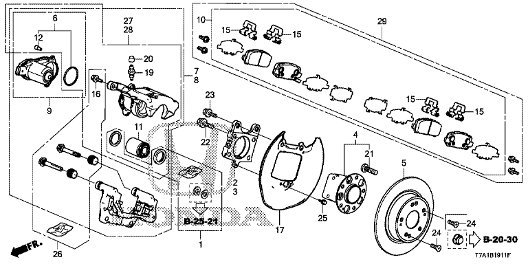 Rear Brake (4WD)