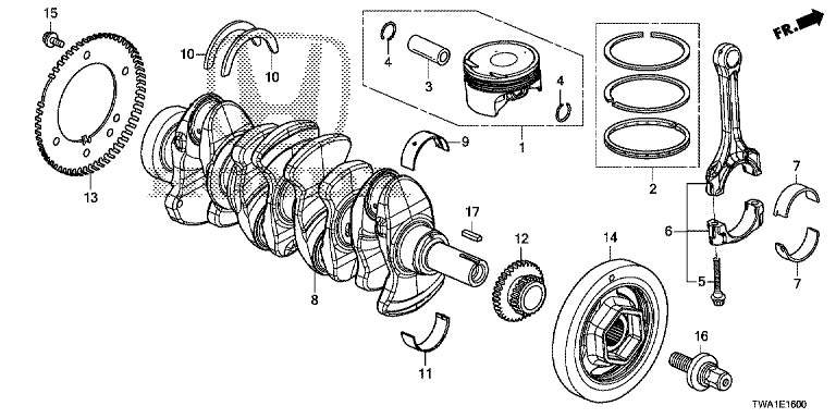 Crankshaft/Piston