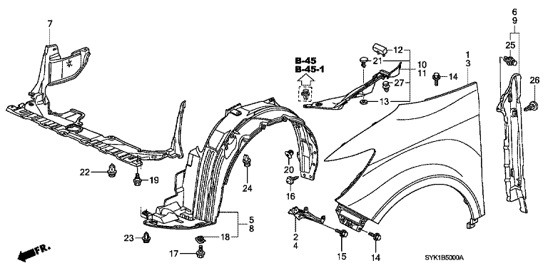 Front fender