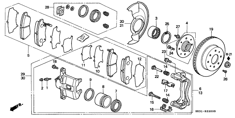 Front brake