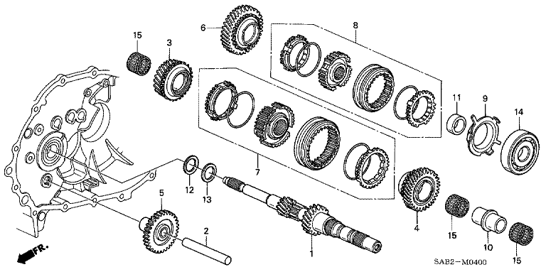 Main shaft