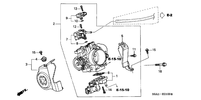 Throttle body