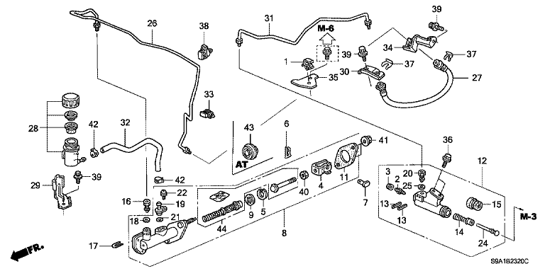 Clutch master cylinder