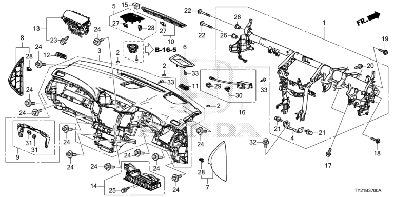 Instrument panel