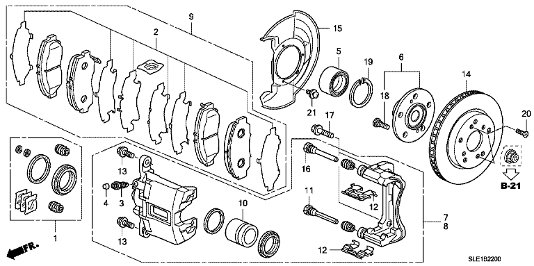 Front brake (1)