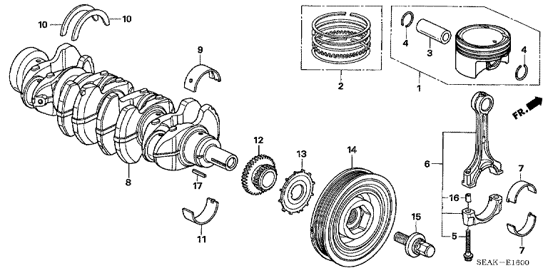 Crankshaft/Piston