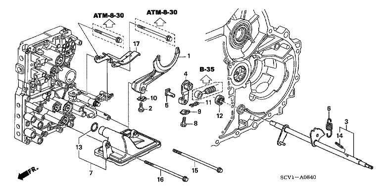 Shift fork