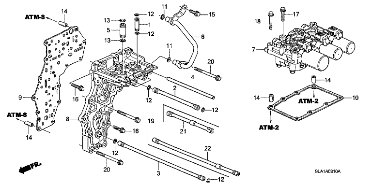 Control valve body