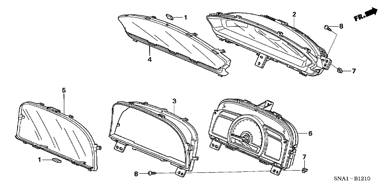 Meter components (NS)