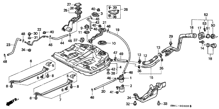 Fuel Tank (Carburetor 2WS)