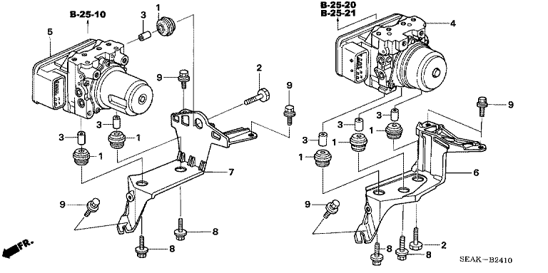 ABS Modulator/VSA Modulator