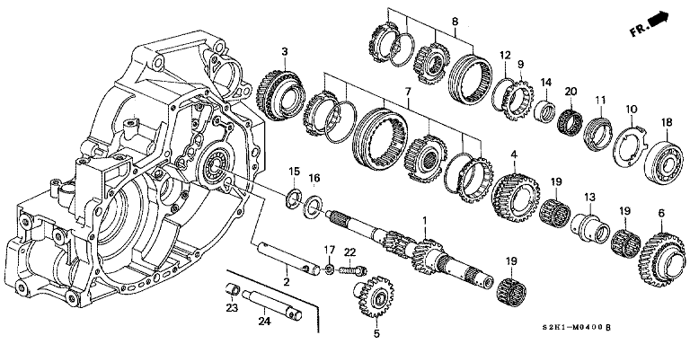 Main shaft