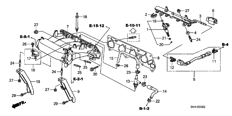 Intake Manifold (TYPE R)