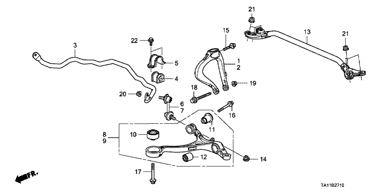 Front lower arm