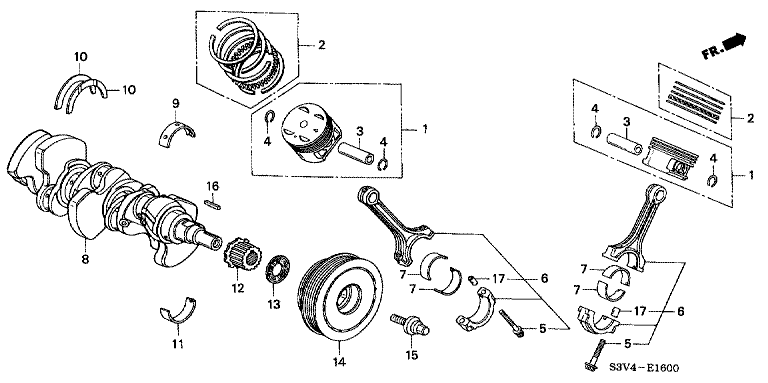 Piston/Crankshaft
