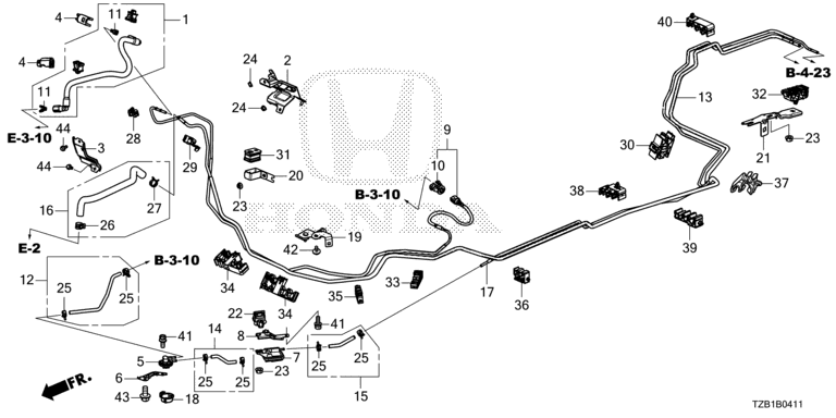 Fuel Pipe (4WD) (2)