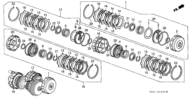Clutch/Clutch Disc (4AT)