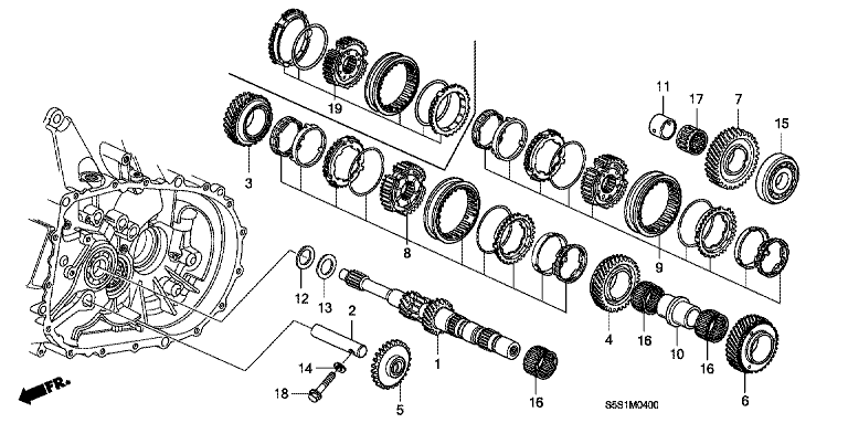 Main shaft