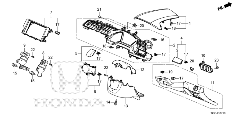 Instrument Panel Garnish (Driver Side)